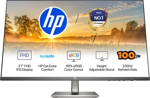 hp series 5 68 58 cm 27 inch full hd led backlit ips panel monitor 527da