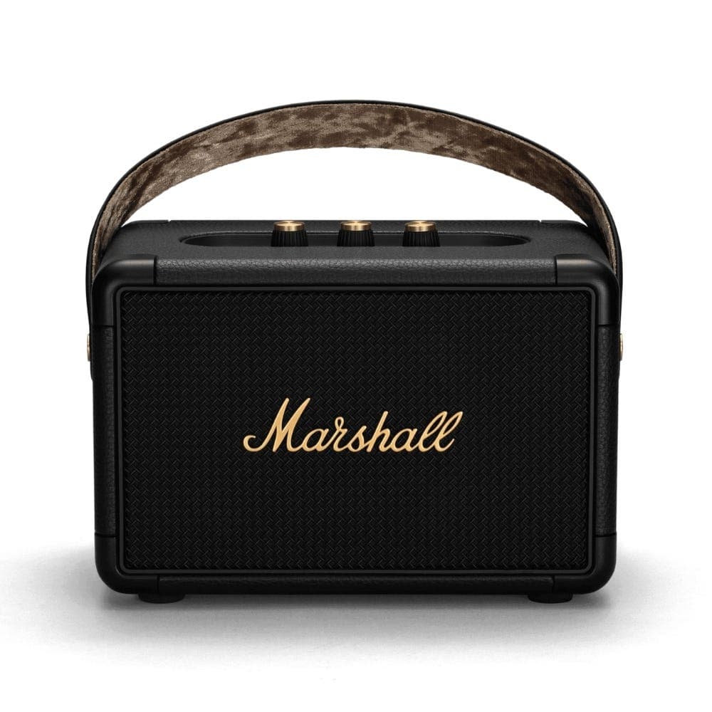 Marshall Kilburn II Portable Bluetooth Speaker (Black & Brass)