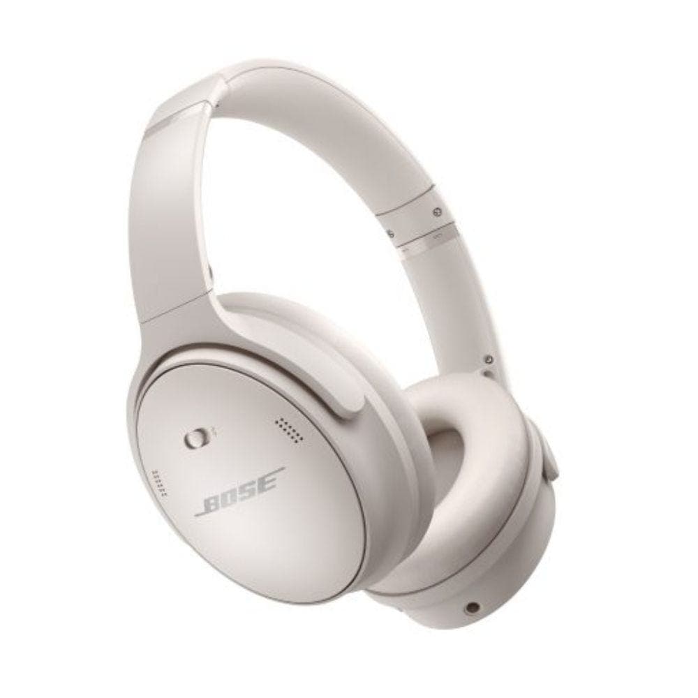 Bose QuietComfort 45 Noise Cancelling Bluetooth Headphone With Bluetooth 5.1, 24 Hours Wireless Playtime (White Smoke)