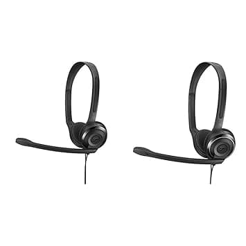 Sennheiser PC3 + Sennheiser PC8 Headphones
