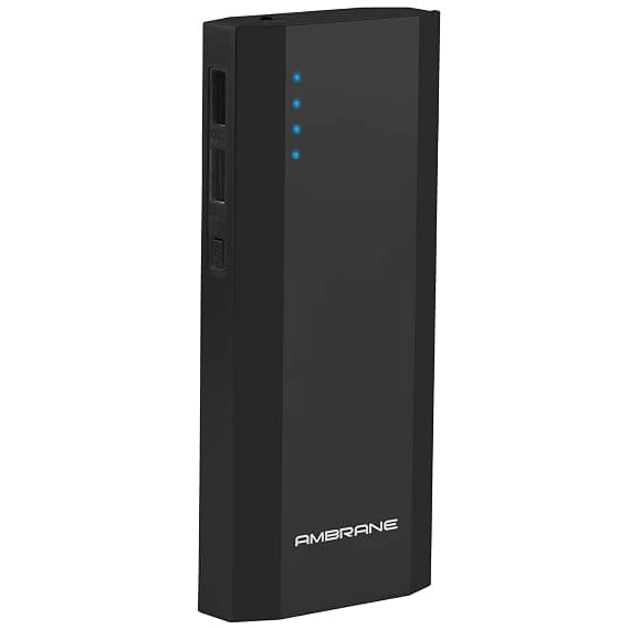 Ambrane Power Bank P-1111 Black 10000 mAh Power Banks