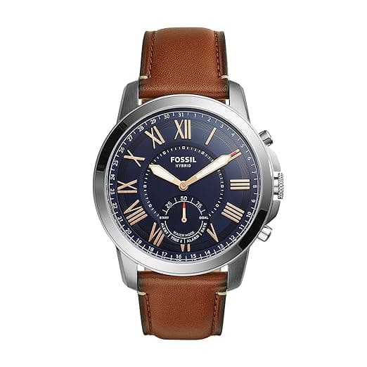 Fossil Digital Blue Dial Unisex Hybrid Smartwatch-FTW1122 Men