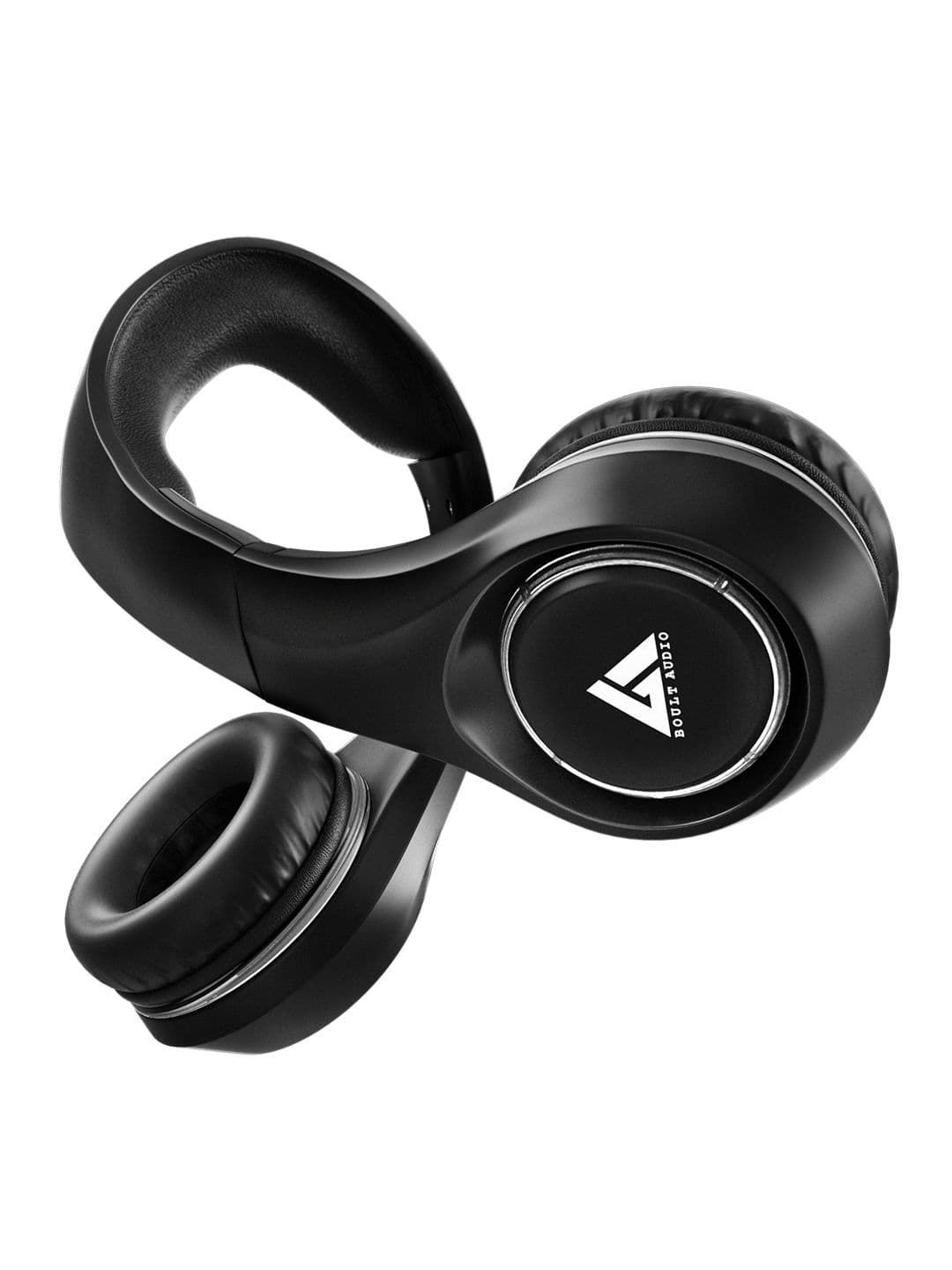 BOULT AUDIO ProBass FluidX Wireless Bluetooth Over The Ear Headphone with Mic - Black