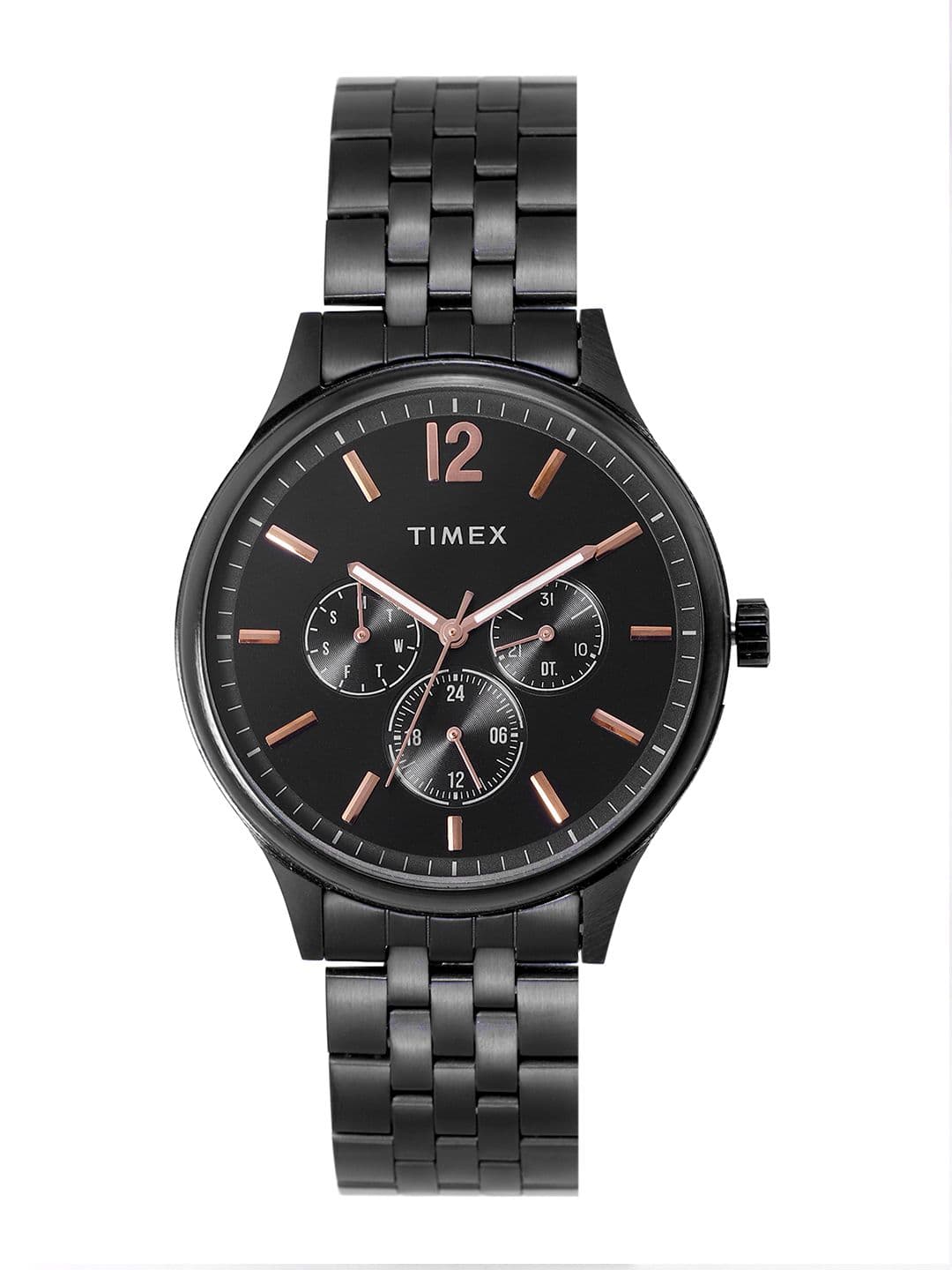 Timex Men Black Multifunction Analogue Watch - TWEG18405