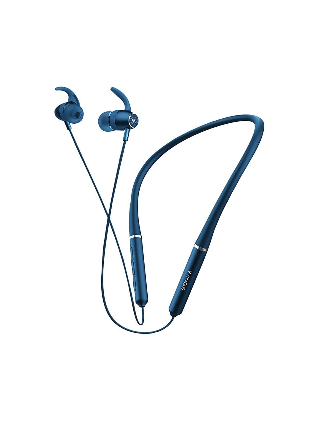Wings Elevate Blue Wireless Earphone with Deep Bass