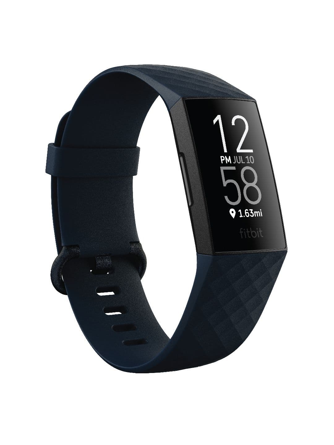 Fitbit Unisex Blue Charge 4 Smart Watch FB417BKNV