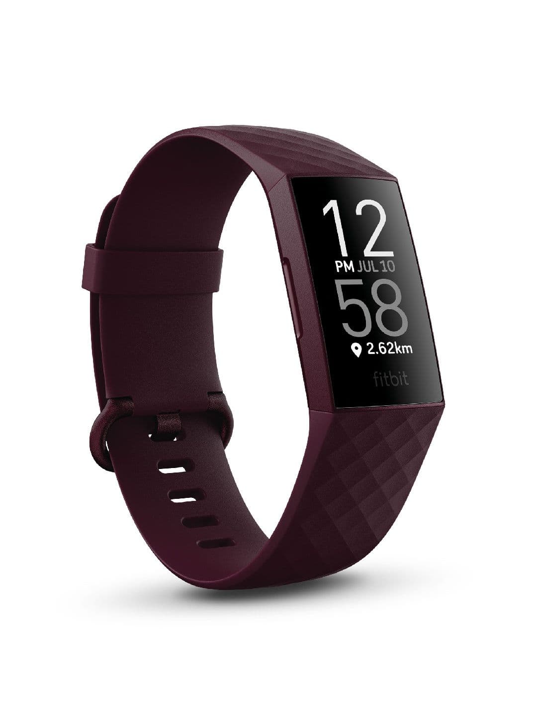 Fitbit Unisex Pink Charge 4 Smart Watch FB417BYBY