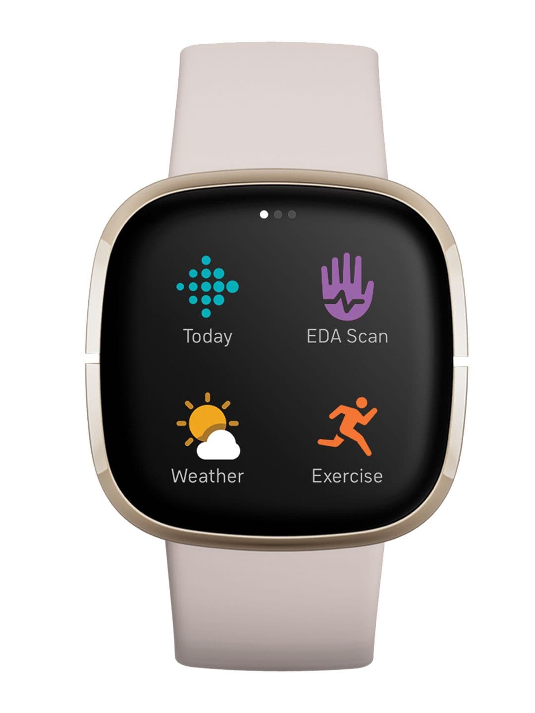 Fitbit Unisex Grey Sense Smart Watches FB512GLWT