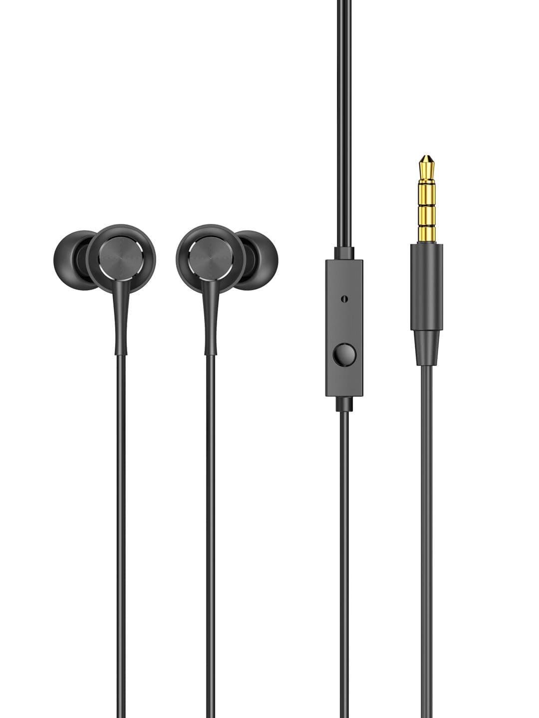 FLiX Black Solid Tone 130 Wireless In-Ear Earphones