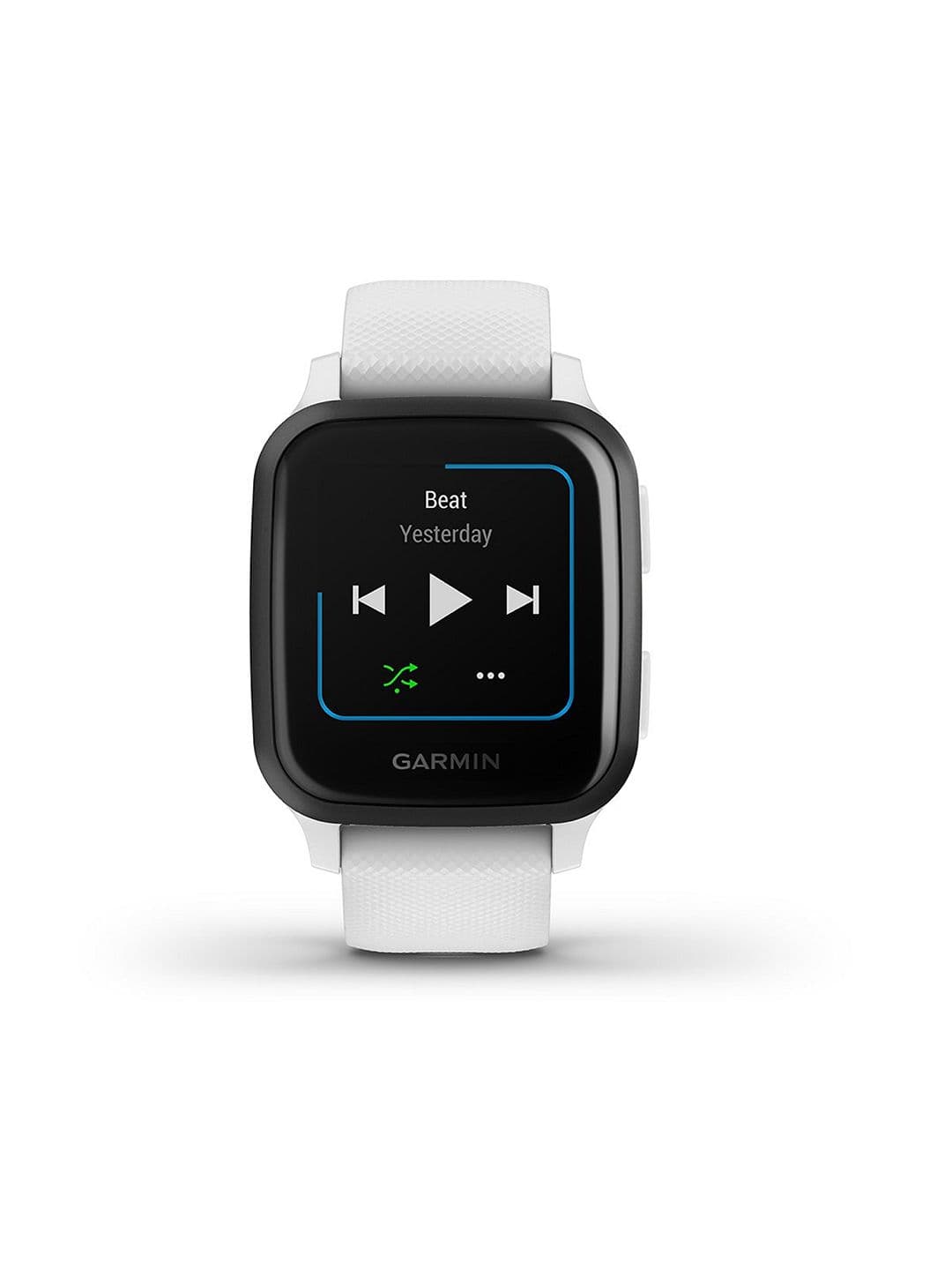 Garmin White Venu Sq Music Edition Smart Watch 010-02426-84