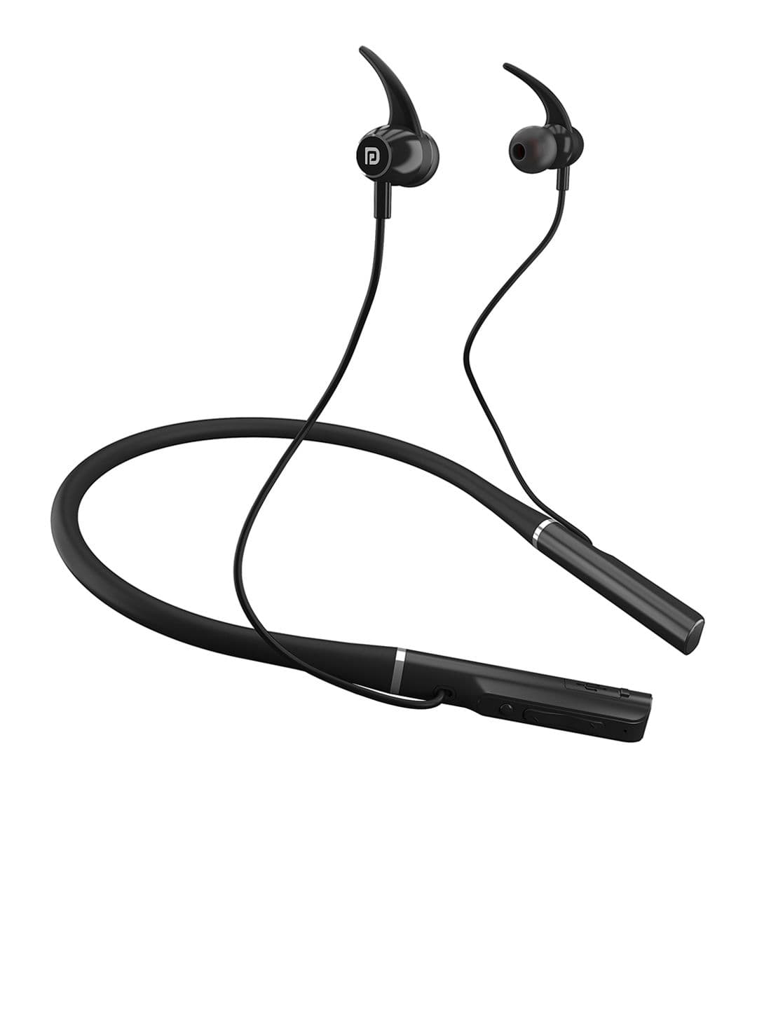Portronics Black Solid Harmonics 300 Wireless Earphones