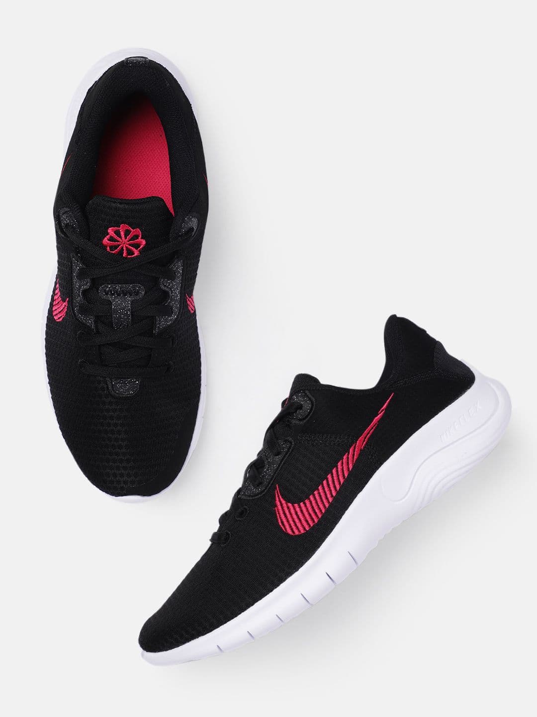 Nike Women Black Solid Flex Experience Run 11 Next Nature Road Running Shoes