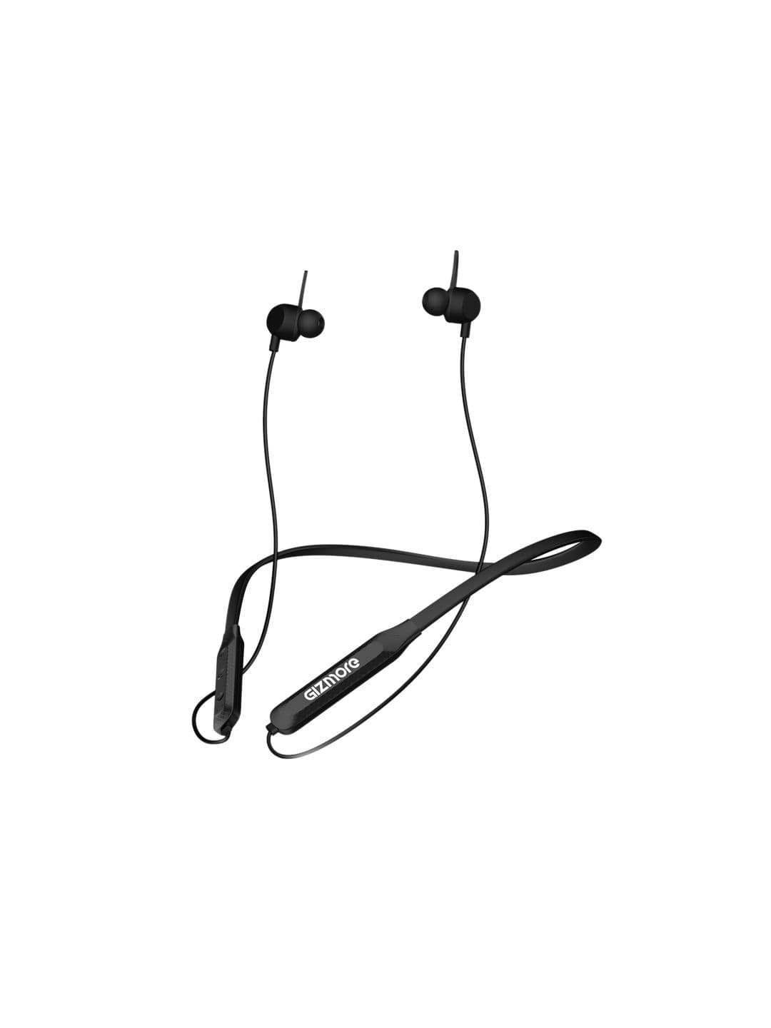 GIZMORE Black Giz MN218 Bluetooth Wireless Neckband Black