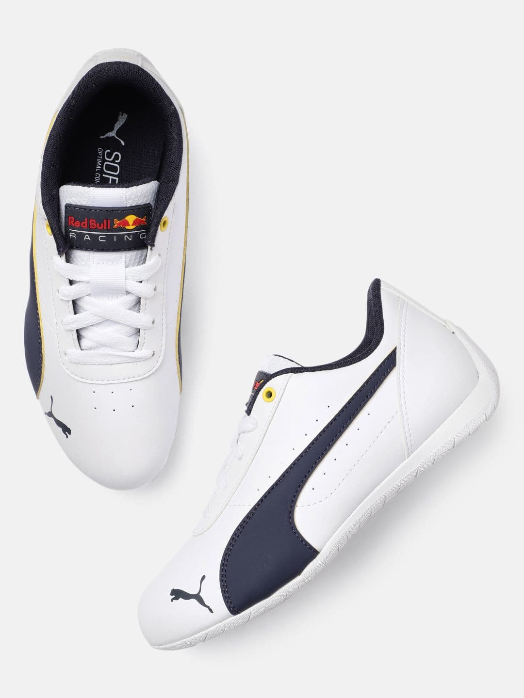 PUMA Motorsport Unisex White Red Bull Racing Neo Cat Sneakers