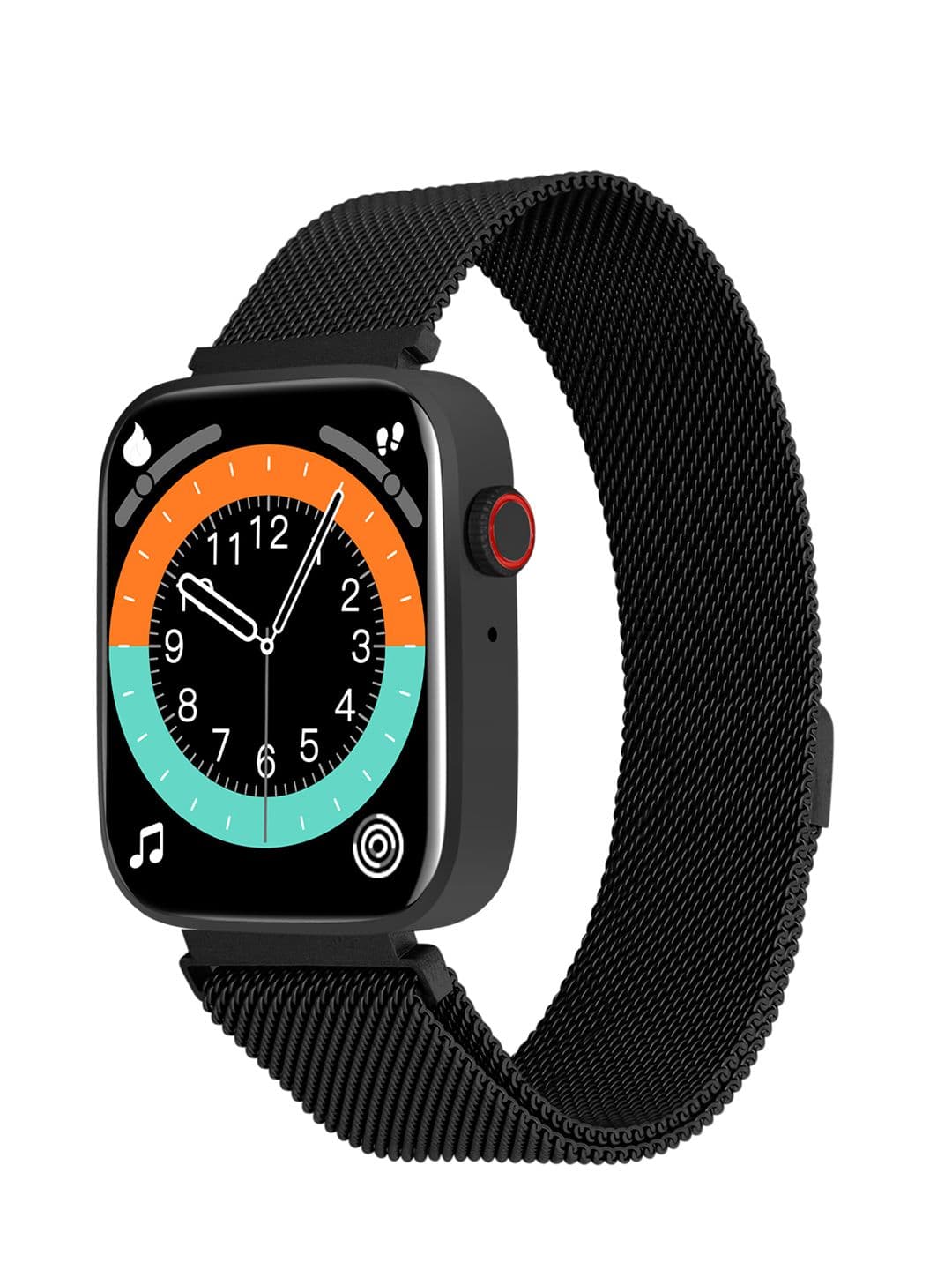 GIORDANO Black Unisex Smartwatch-01