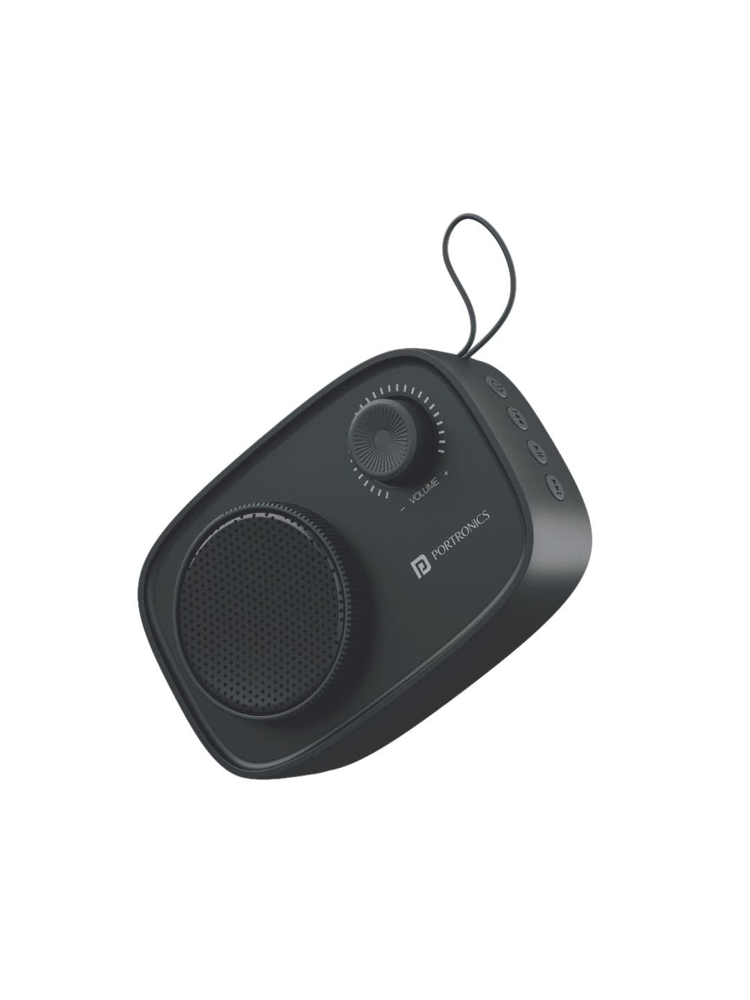 Portronics Black Wireless Bluetooth Portable Speakers POR-1518