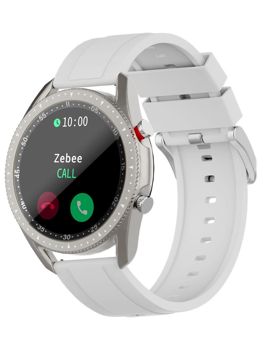 Zebronics Silver FIT4220CH Smart Watch