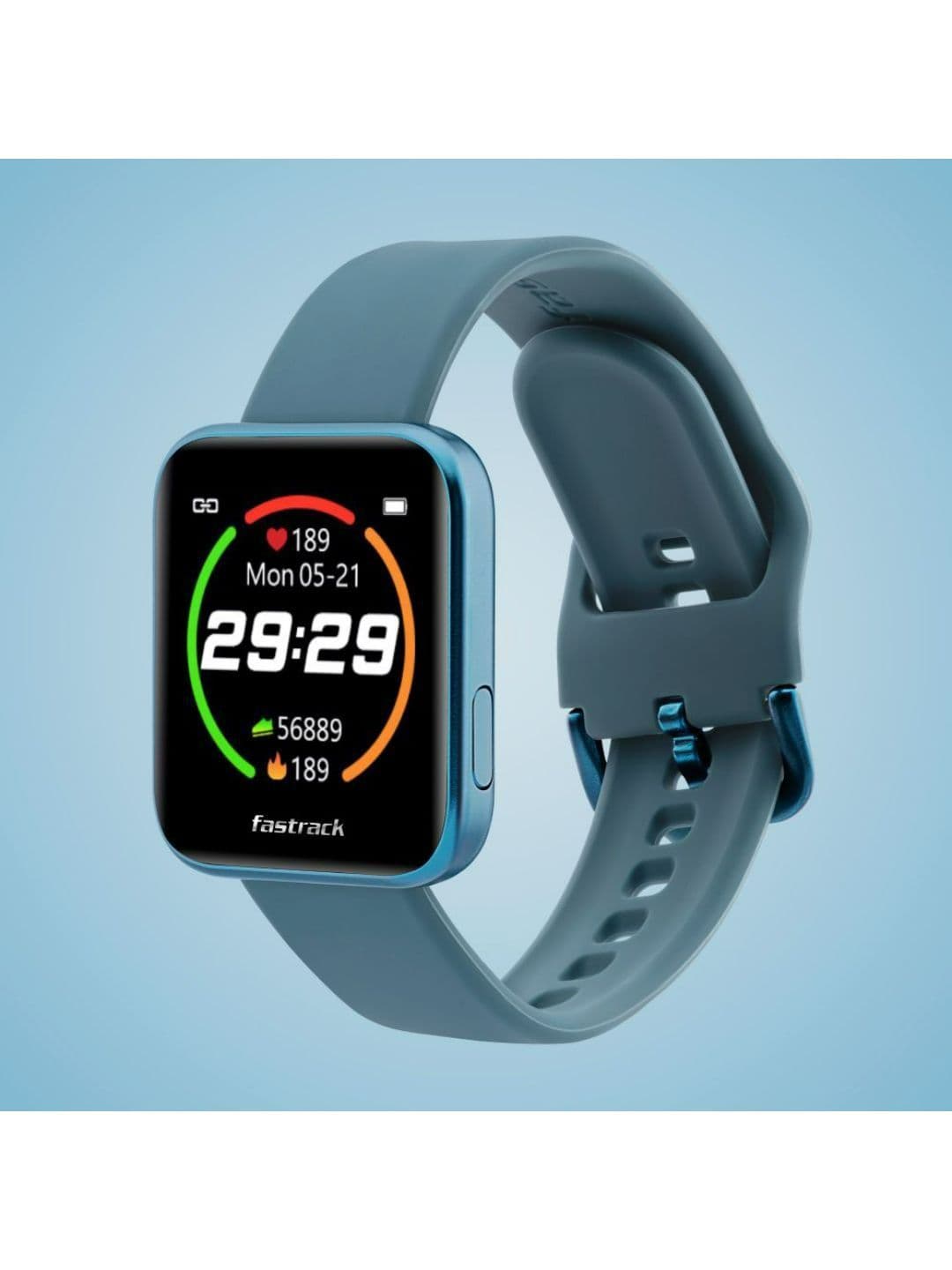Fastrack Blue Solid Reflex Smart Watch
