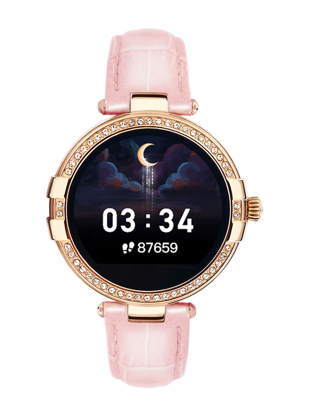 French Connection Women Pink R8 series with Full Touch HD screen