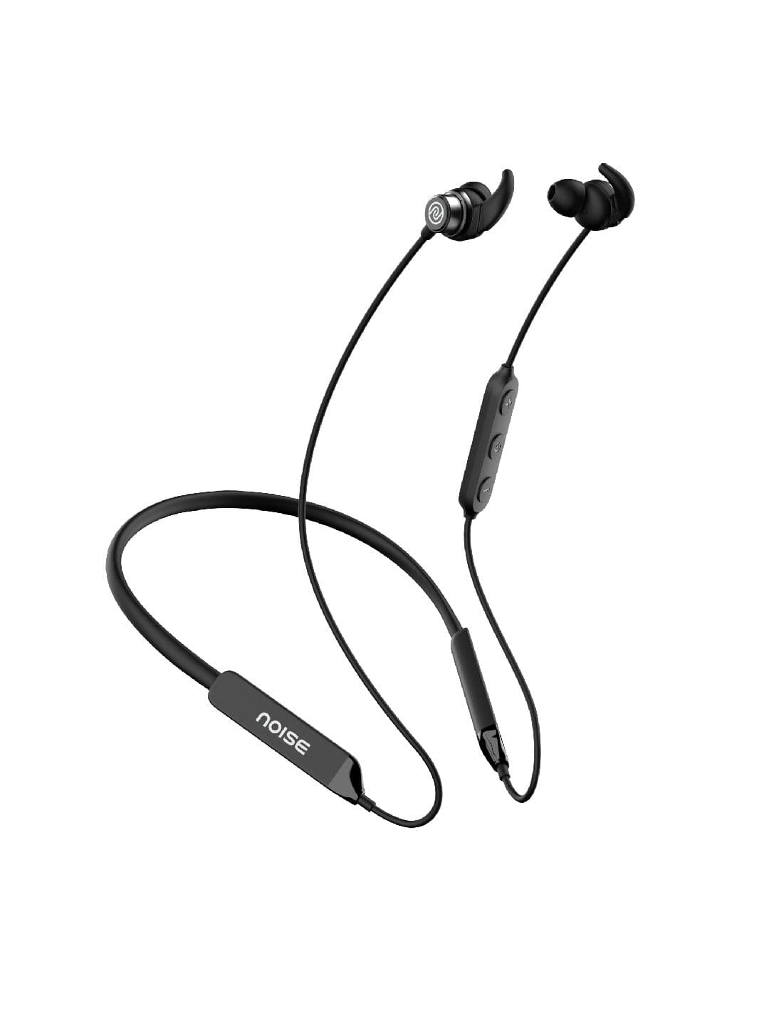 NOISE Tune Active Pro Wireless Neckband with upto 60hrs playtime and ESR - Jet Black