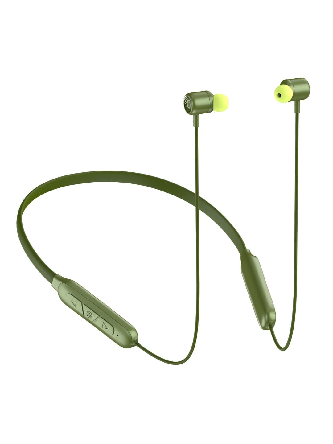 NOISE Nerve Pro Wireless Neckband with 35hrs of playtime, ESR and Instacharge - Neon Green