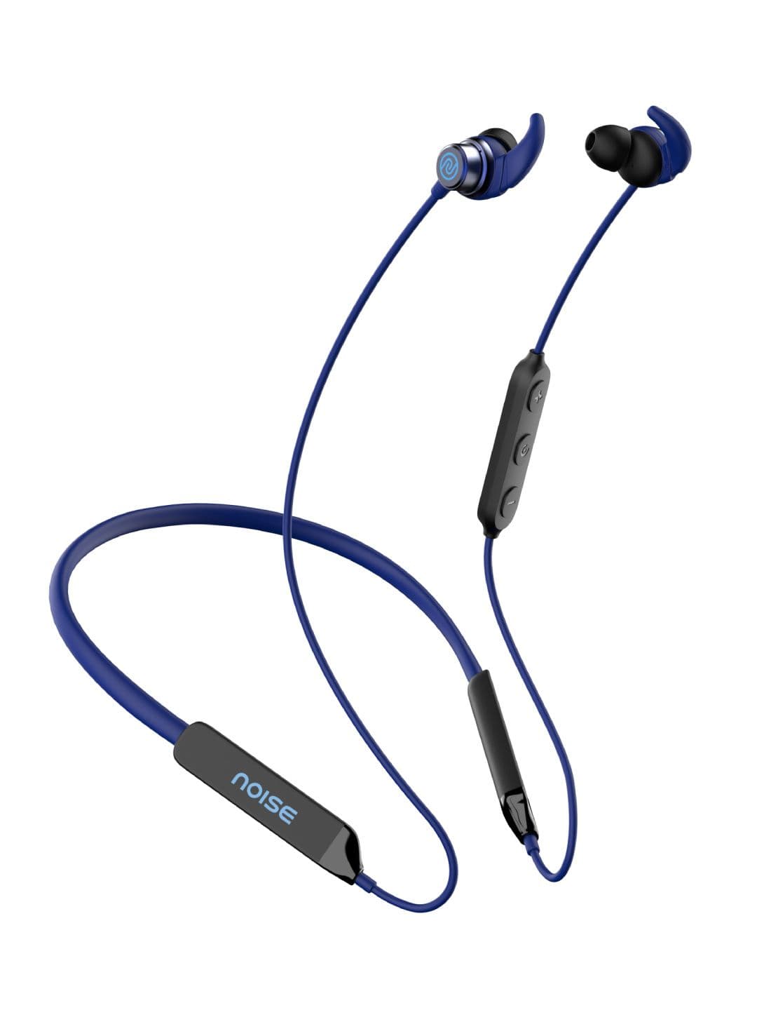 NOISE Tune Active Pro Wireless Neckband with upto 60hrs playtime and ESR - Cobalt Blue