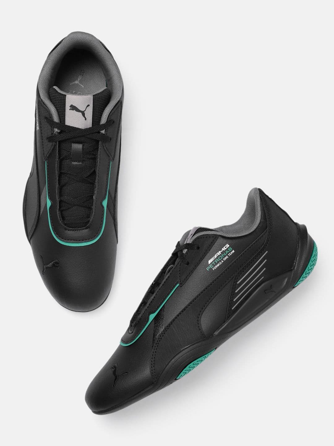 PUMA Motorsport Unisex Black Mercedes AMG Petronas F1 R-Cat Machina Motorsport Shoes