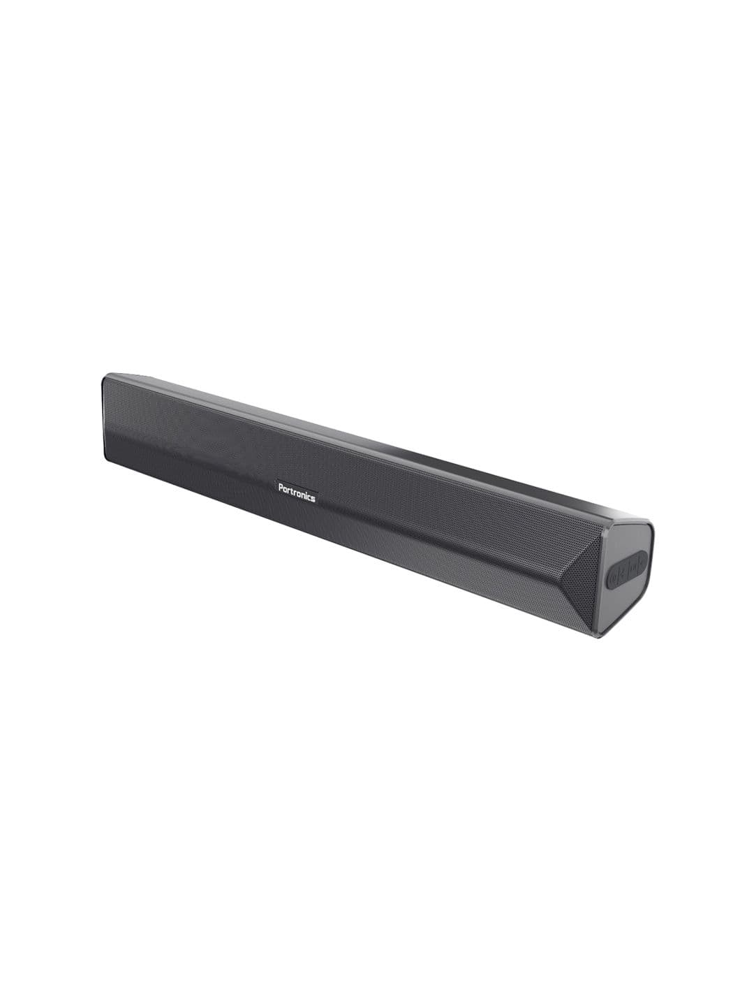 Portronics Black Solid Pure Sound Pro IV Wireless Bluetooth 5.0 16W Soundbar