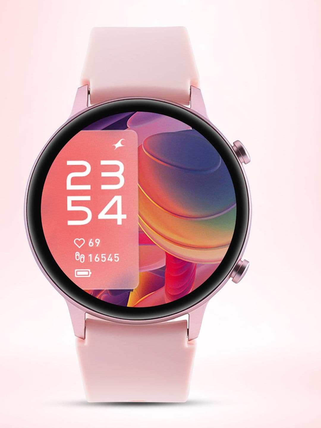 Fastrack Reflex Play+ 1.3 AMOLED Display BT Calling & 25+ Sports Modes Smartwatch