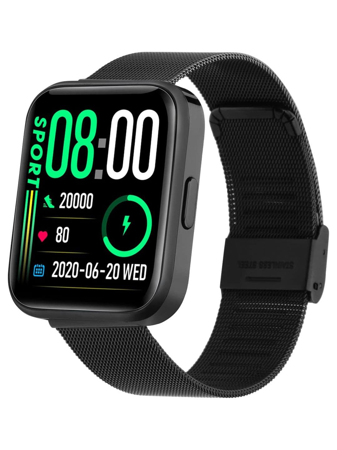 bfit Genius-Q Full Touchscreen with Calling Function Unisex Smart Watch - Genius-Q-BKMH
