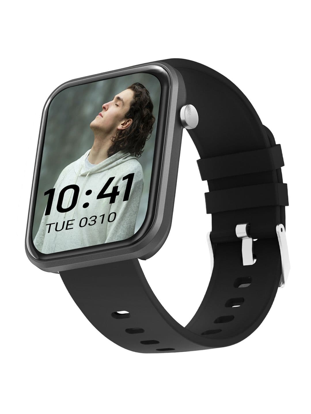 CrossBeats CRUX 1.7 Inch HD Display SpO2 & heart Rate Monitor 200+ watch faces Smart Watch