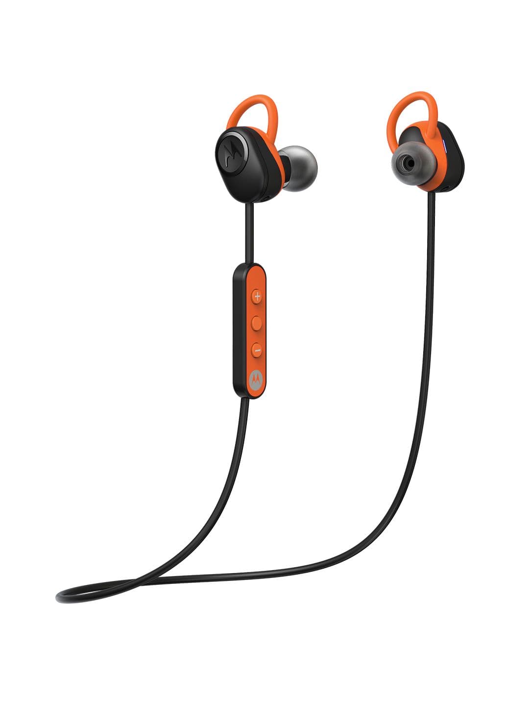Motorola Black & Orange Verveloop Stereo Earbuds 5012786036345