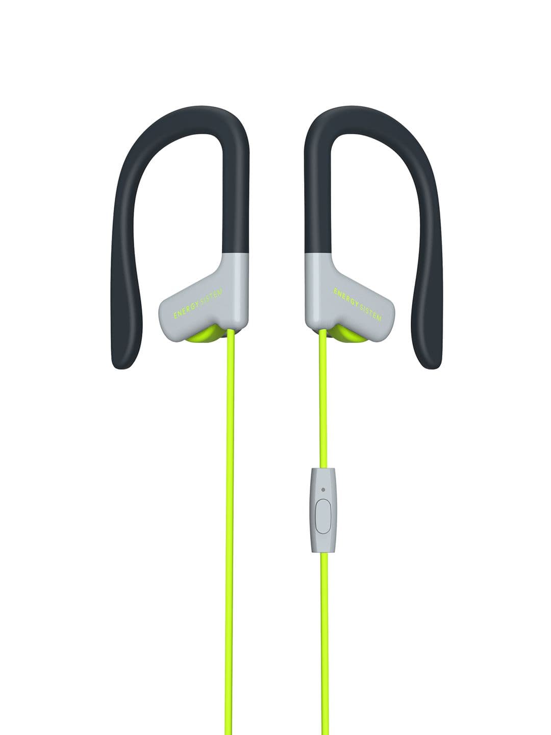 Energy Sistem Unisex Black & Yellow Sport 1 Wired Earphones with Mic