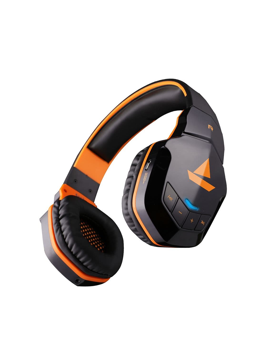 boAt Rockerz 510 Molten Orange Wireless Headphone with Enhanced Bass & 10H Playtime