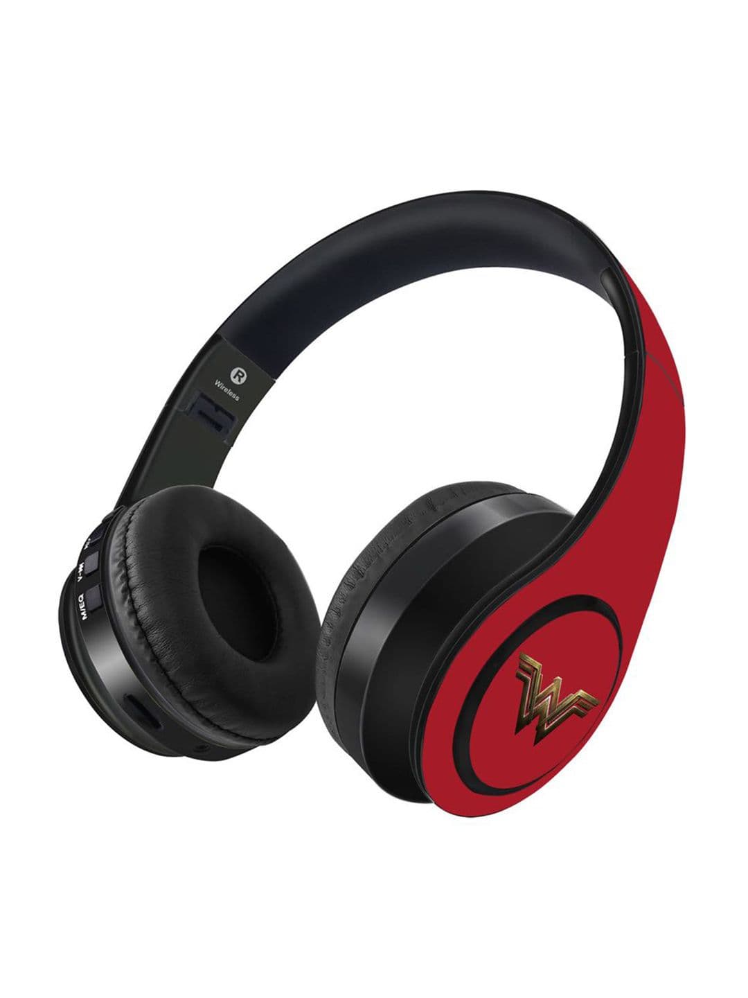 Kook N Keech Unisex Red Logo Wonder Woman Wireless Headphones