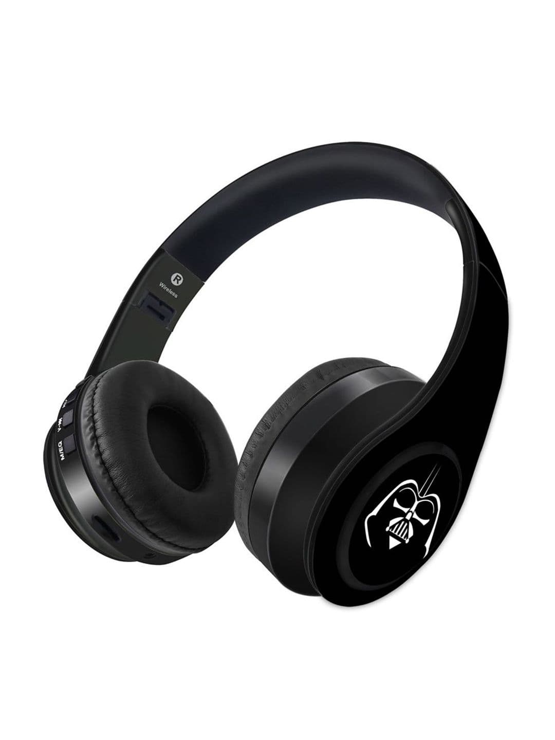 Kook N Keech Unisex Black Vader Art Print Wireless Headphones