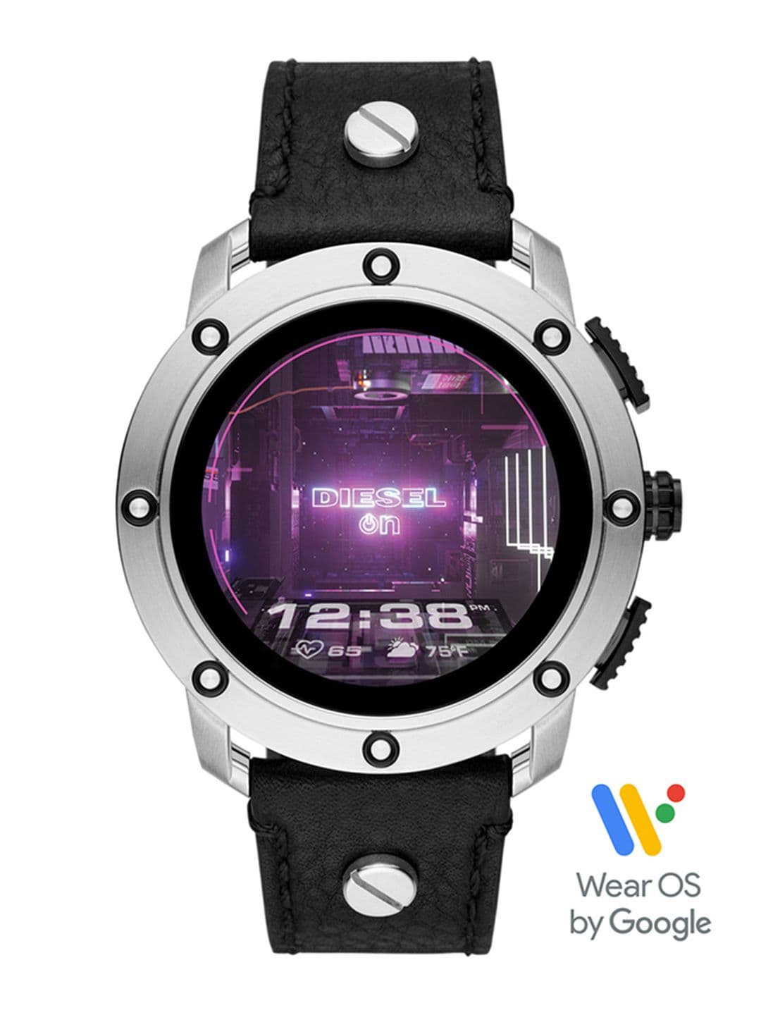 Diesel Men Black Axial Smartwatch DZT2014