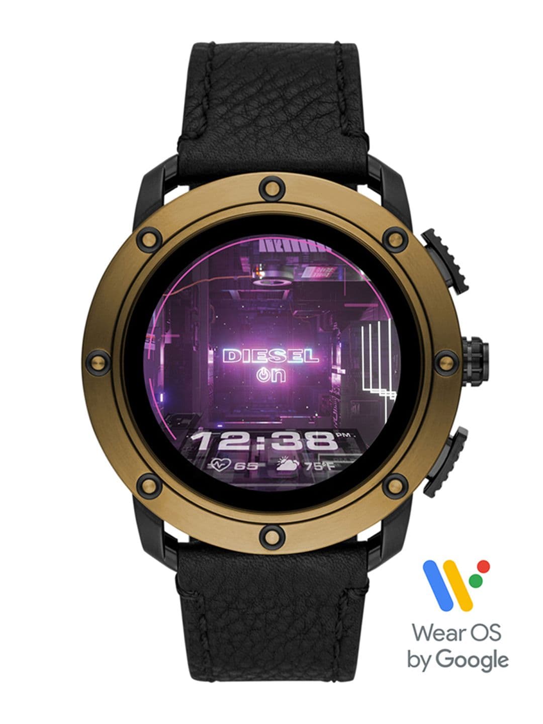 Diesel Men Black Axial Smartwatch DZT2016