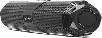 (Refurbished) pTronFusion Beam 16W Bluetooth Soundbar Speaker, up to 19Hrs Playback Time, Soundbar BLACK