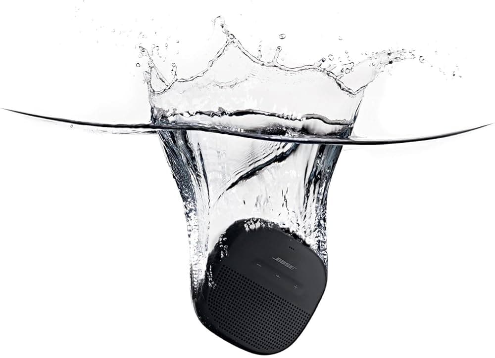 B0se SoudLnk Micro, Portable Outdoor Speaker, Bluetooth Connectivity, Black (Repacked)