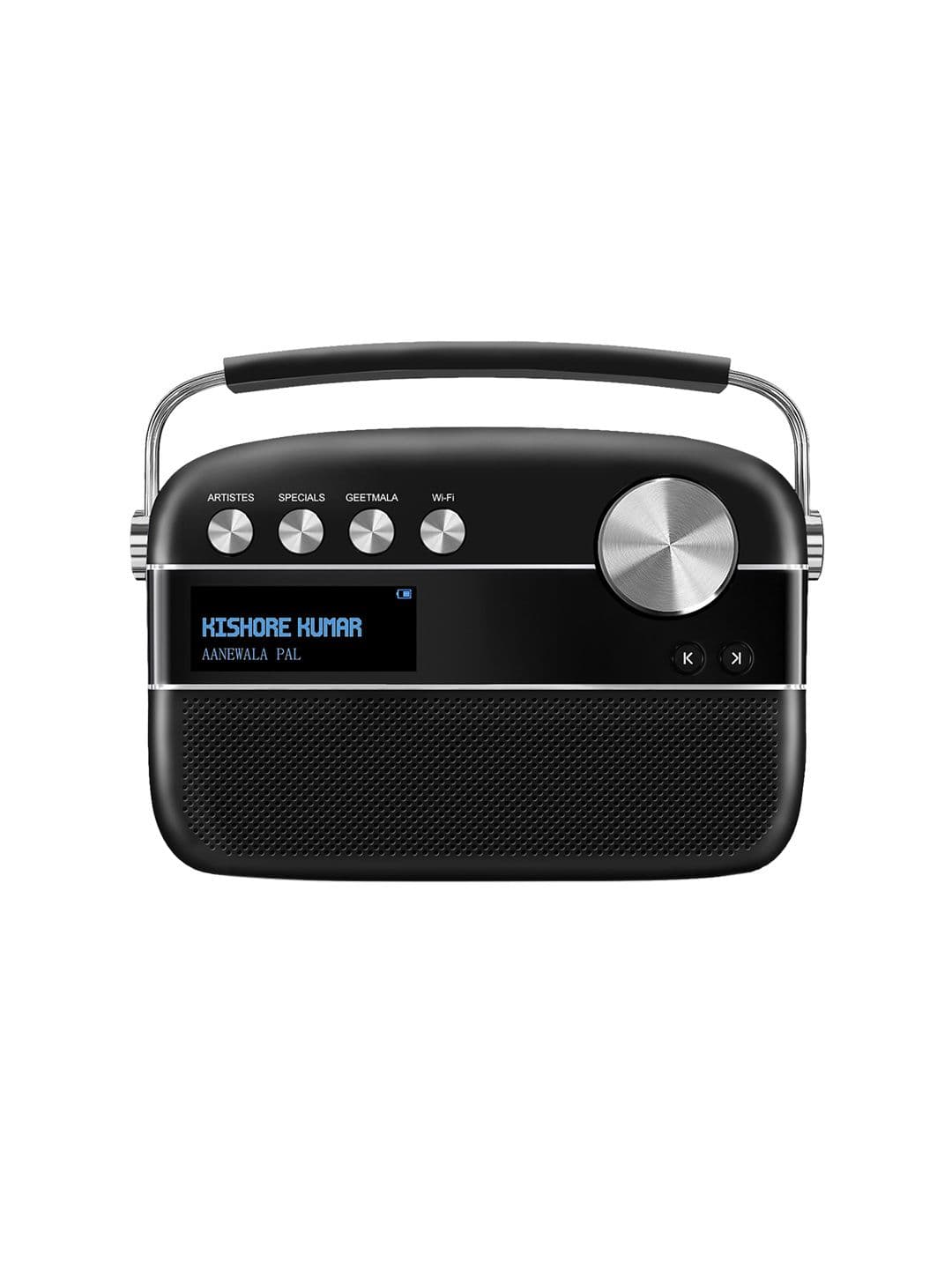 Saregama Carvaan 2.0 Hindi-Music Player 5000 Pre-loaded songs with Podcast -Classic Black