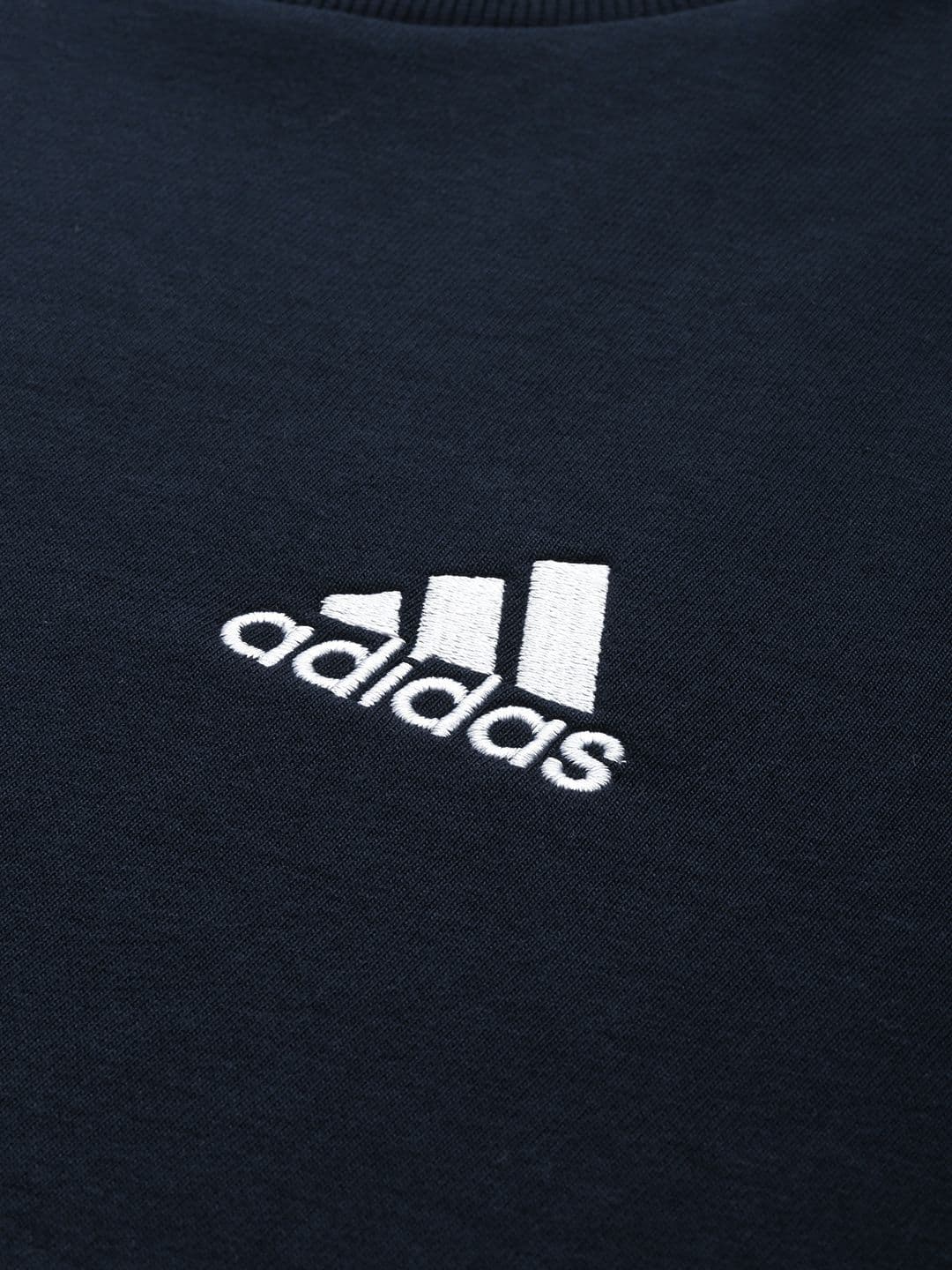 ADIDAS Men Navy Blue Sustainable Sweatshirt