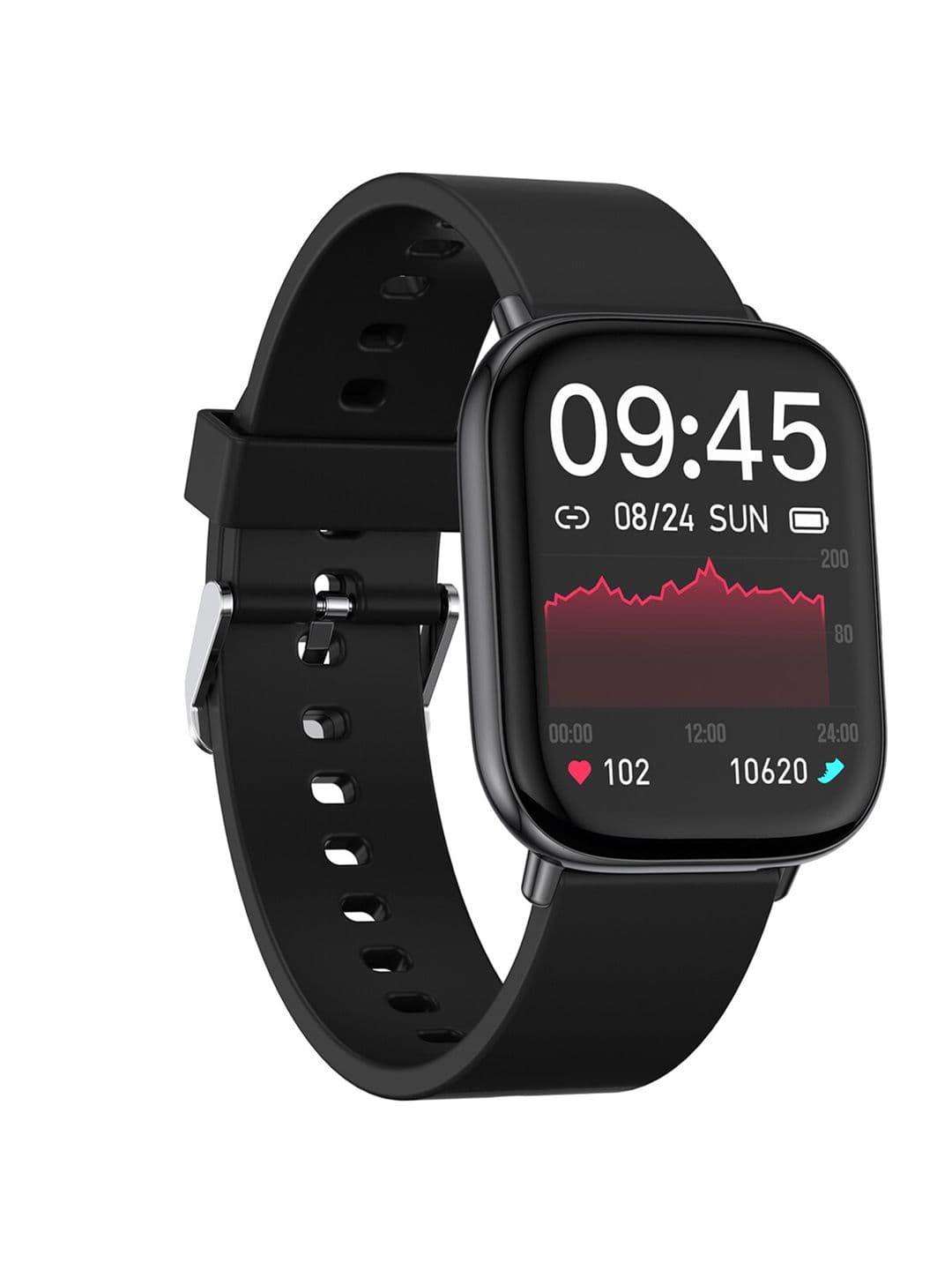 French Connection Black FCUK Fit Pro Full Touch Smartwatch FCUK009B