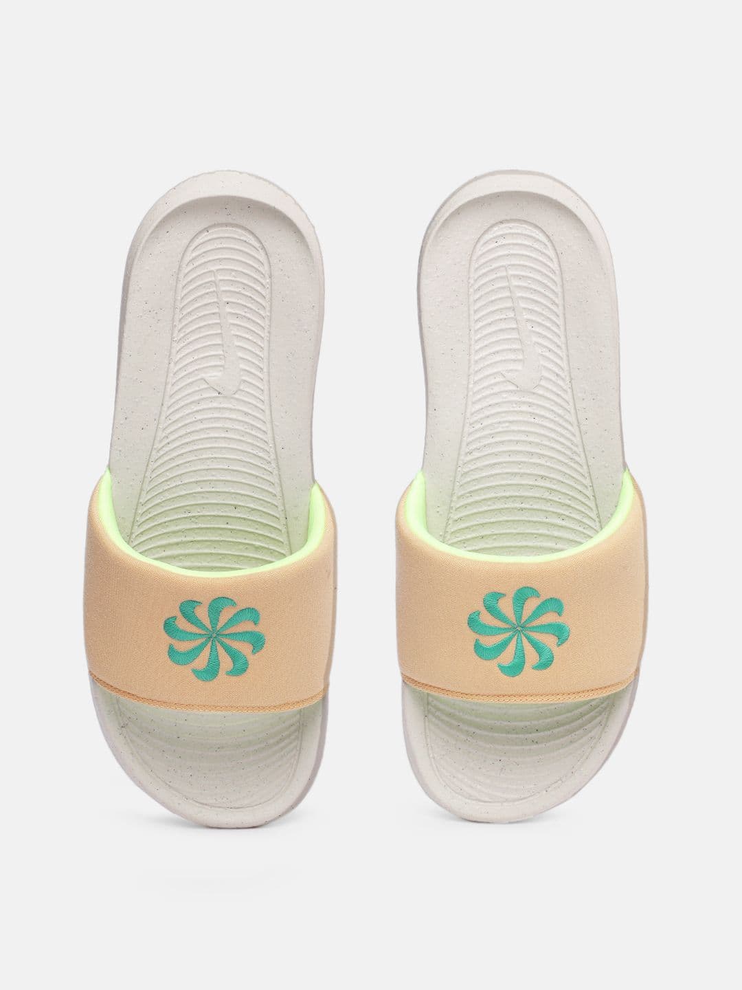 Nike Men Brand Logo Embroidered Victori One Next Nature Slides