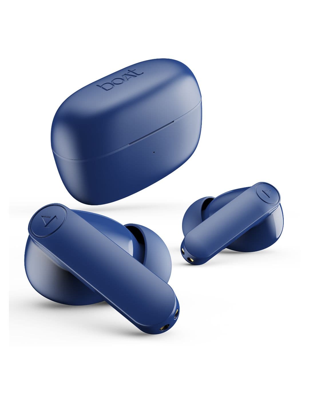 boAt Airdopes 131 Pro M TWS with Quad Mic ENx Bluetooth Earbuds - Navy Blue
