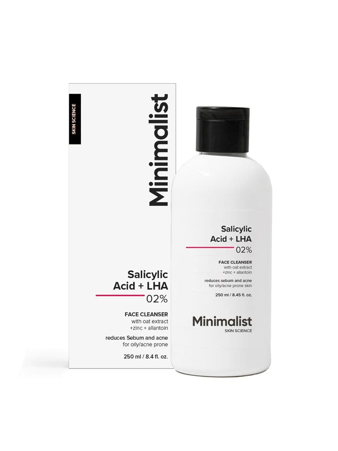 Minimalist Minimalist Salicylic Acid + LHA 02% Cleanser- 250 ml