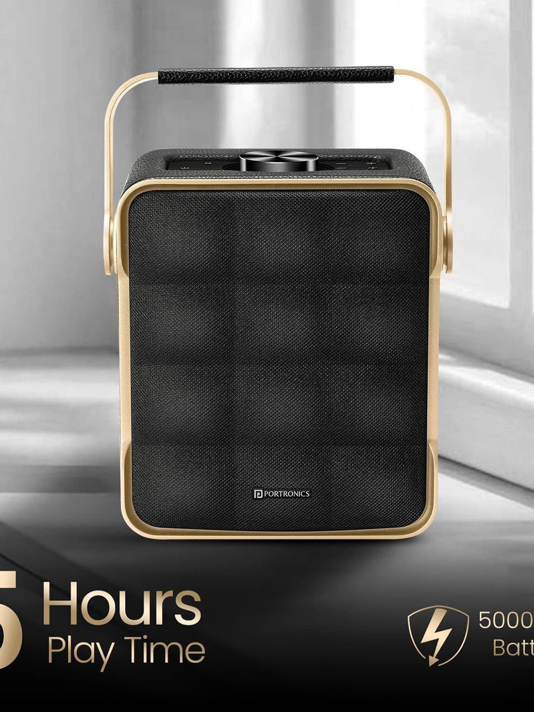 Portronics Harmony II 60W HD Sound Portable Bluetooth 5.3V Speaker