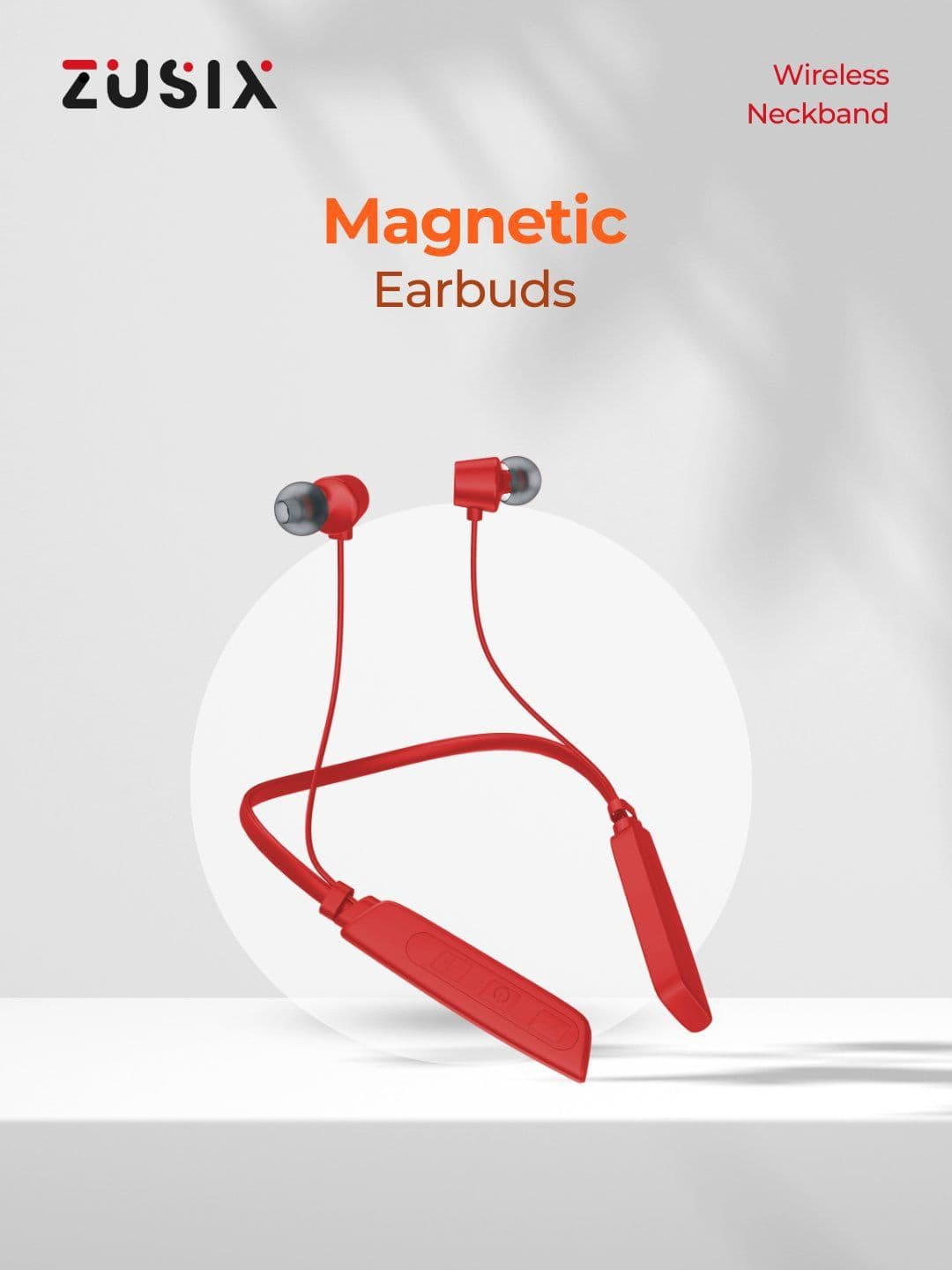 zusix Dhamaka 05 With Upto 24 Hrs Playtime & 5.3 Bluetooth In-ear Wireless Neckband