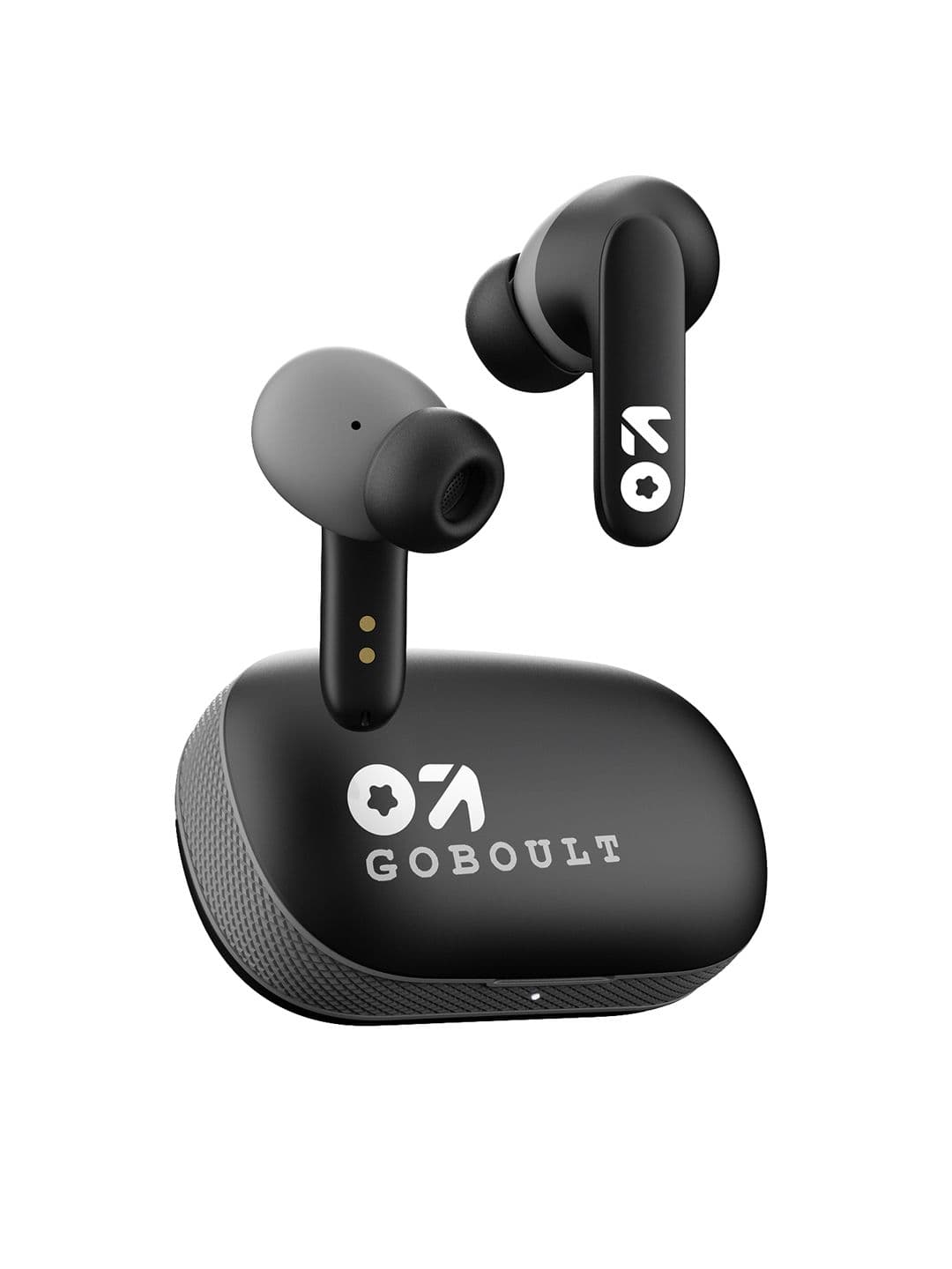 GOBOULT Previously Boult Y1 with Zen ENC Mic, 50H Battery, Fast Charging, Knurled Design