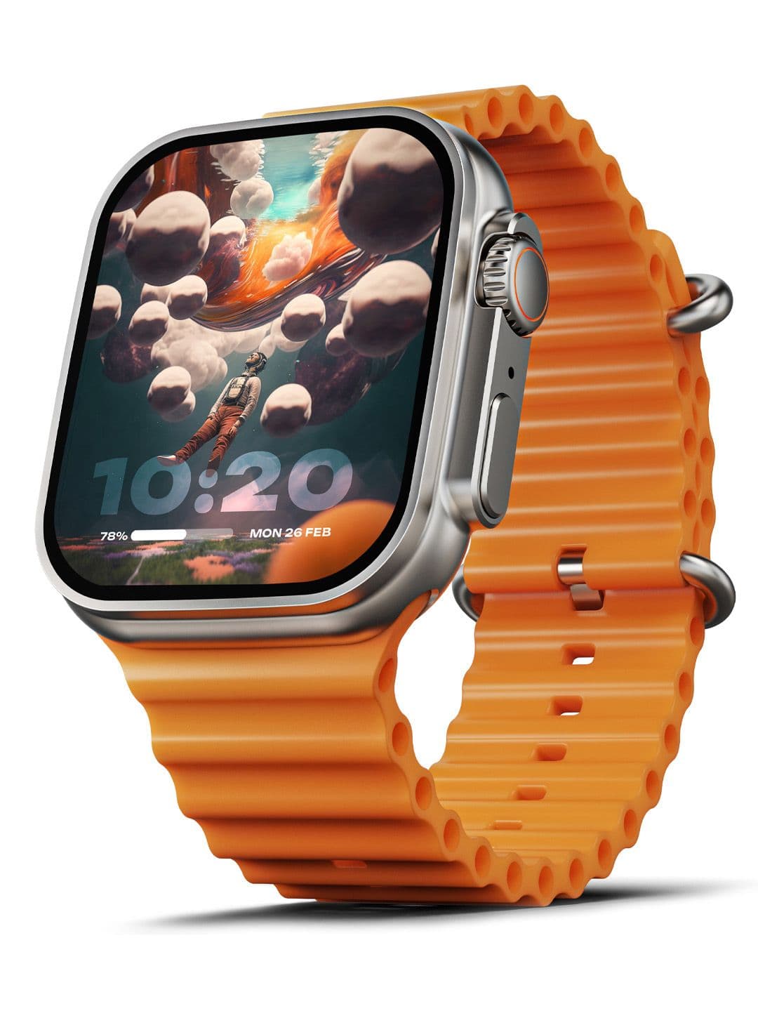 Boult Crown 1.95'' Screen Smartwatch With BT Calling